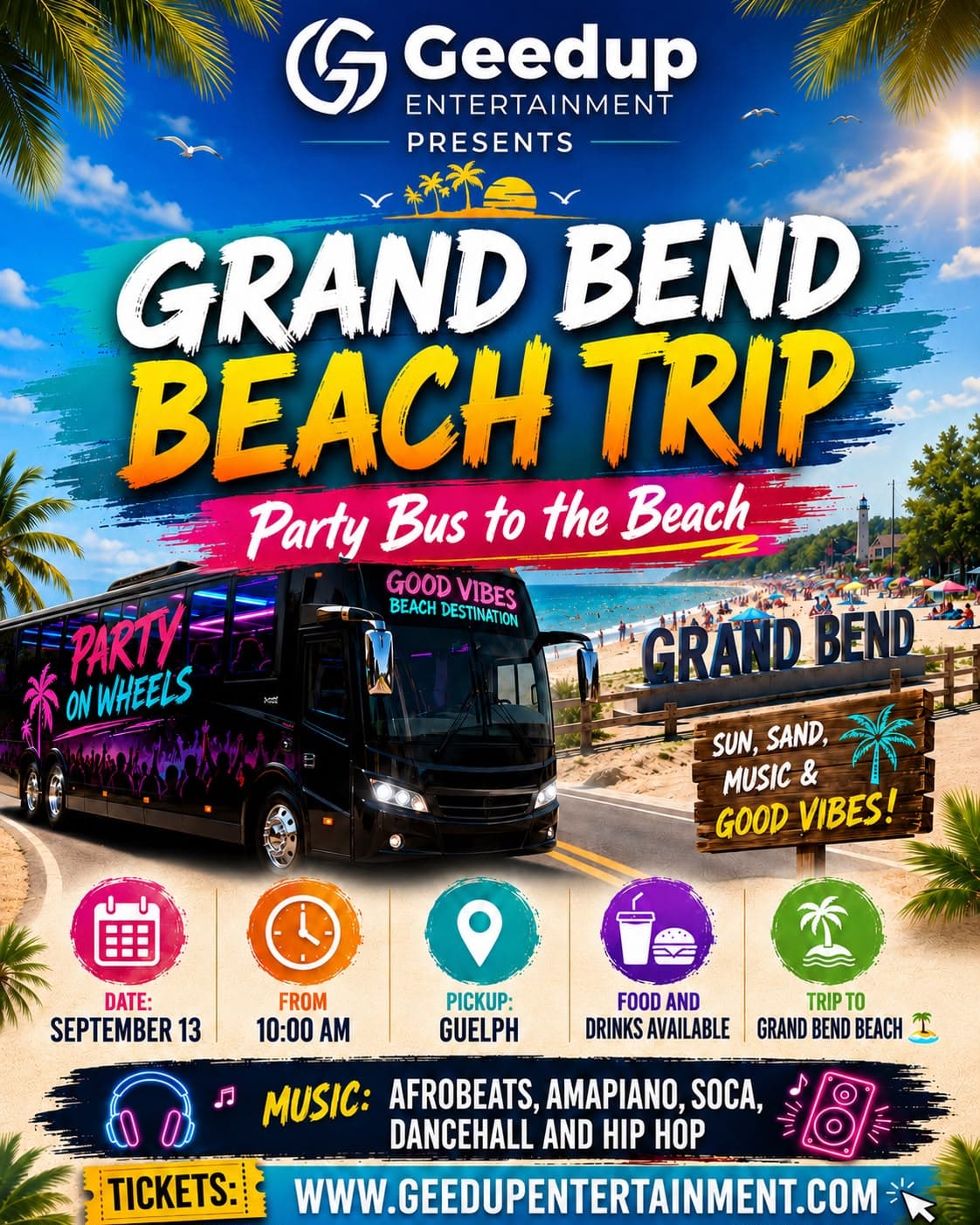 Grand Bend Beach Trip